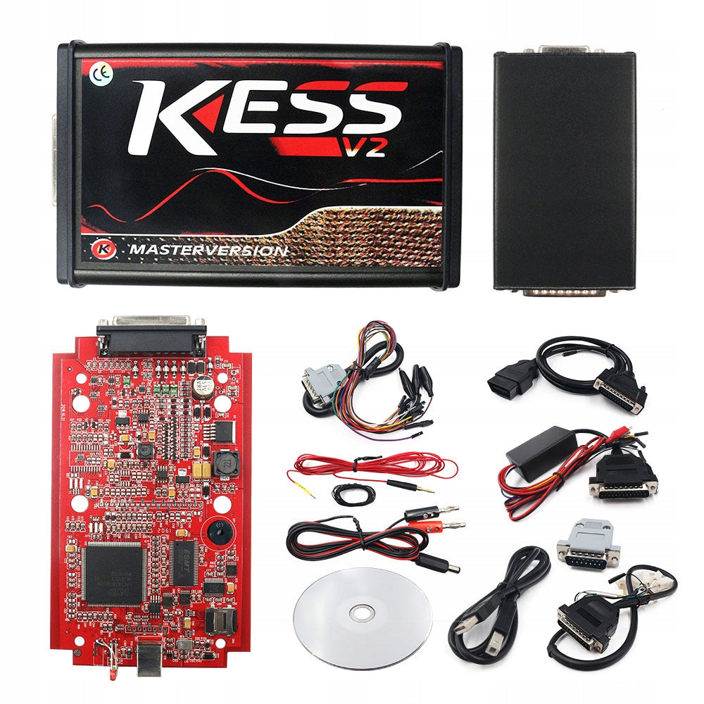 INTERFACE PROGRAMMER KESS V2.80 ECU 5.017 RED for chiptuning