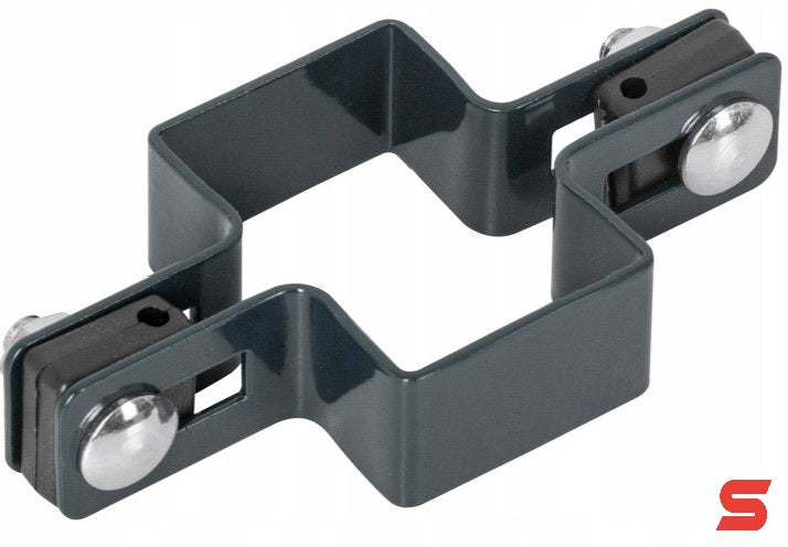 INTERMEDIATE THROUGH CLAMP FOR POST PANELS 60x40 GRAPHITE ANTHRACITE 7016 Manufacturer code 5905090491156