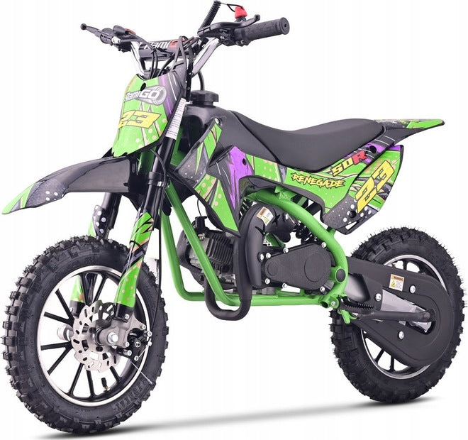 INTERNAL COMBUSTION ENGINE TWO-WHEELED ENGINE 49C PUMPED WHEELS