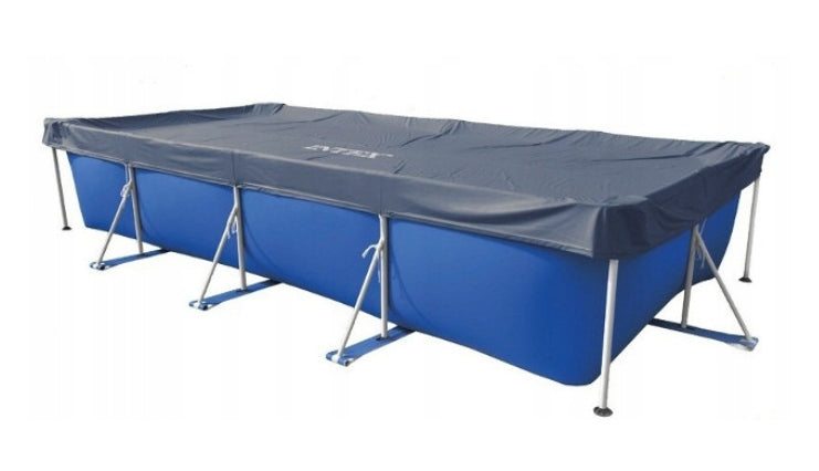 Poolabdeckung Intex Rechteckiger Rahmen 450x220 cm 