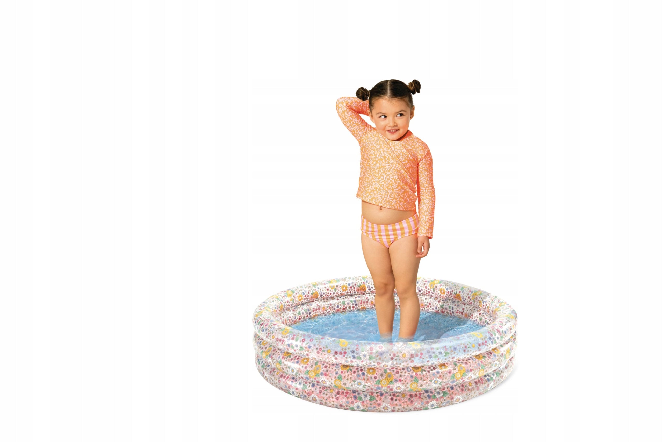 INTEX 58427 SWIMMING POOL PADDLING POOL INFLATABLE SOFT BOTTOM TOURIST BATHTUB Height 25 cm