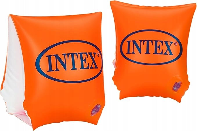 INTEX CHILDREN'S SWIMMING SLEEVES ORANGE 23 x 15 cm