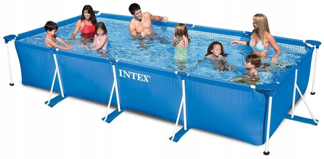 INTEX POOL SET Rectangular 450x220x84 20in1 + cover and mat Manufacturer code 4902248498266