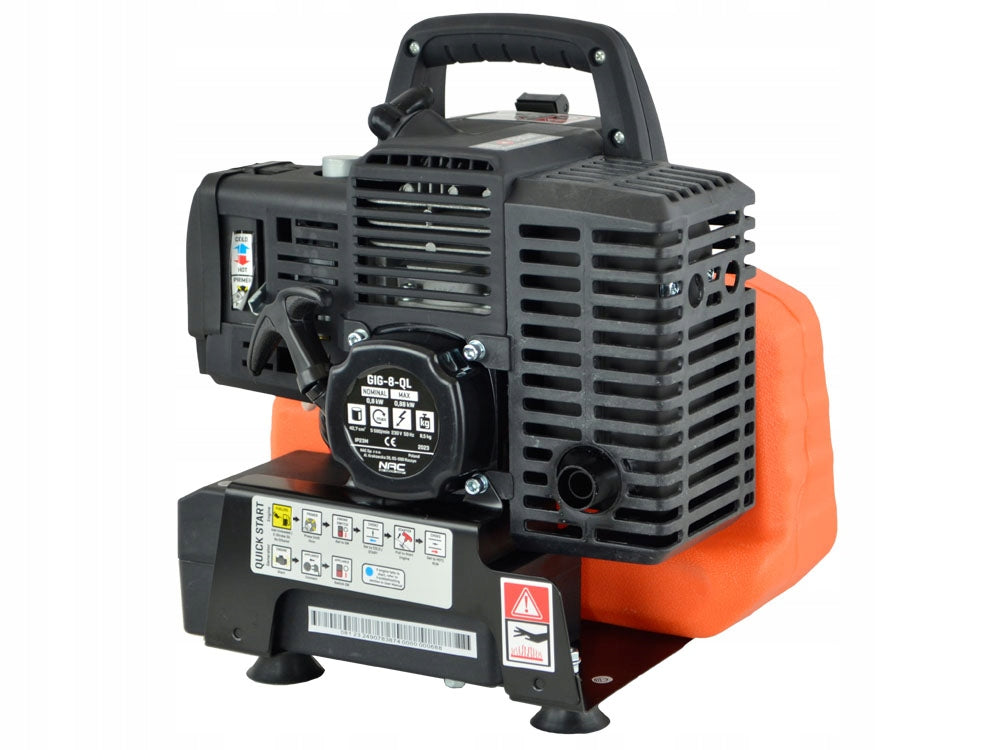 INVERTER GENERATOR SET NAC 0,88 KW SYSTEM AVR 230 V PORTABLE Packaging status original