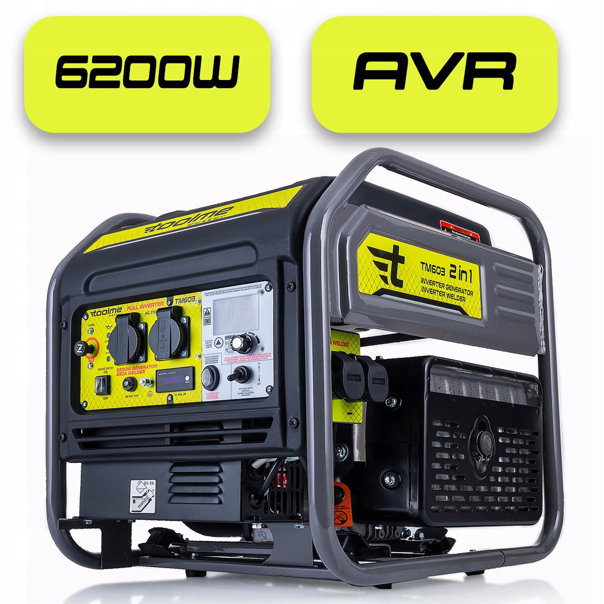 INVERTER GENERATOR SET Silent Copper AVR TOOLME TM603 WELDER Manufacturer code TM603