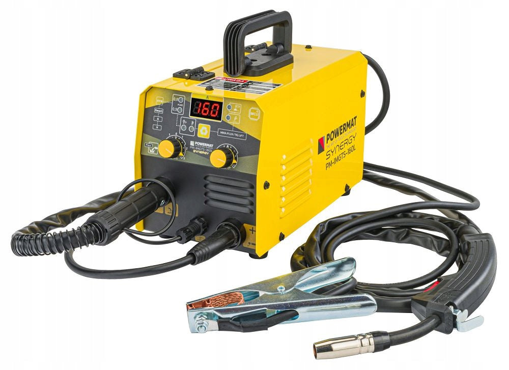 INVERTER MIGOMAT MMA TIG SEMI-AUTOMATIC WELDING MACHINE 20-200 A PM-IMGTS-160L Brand Powermat