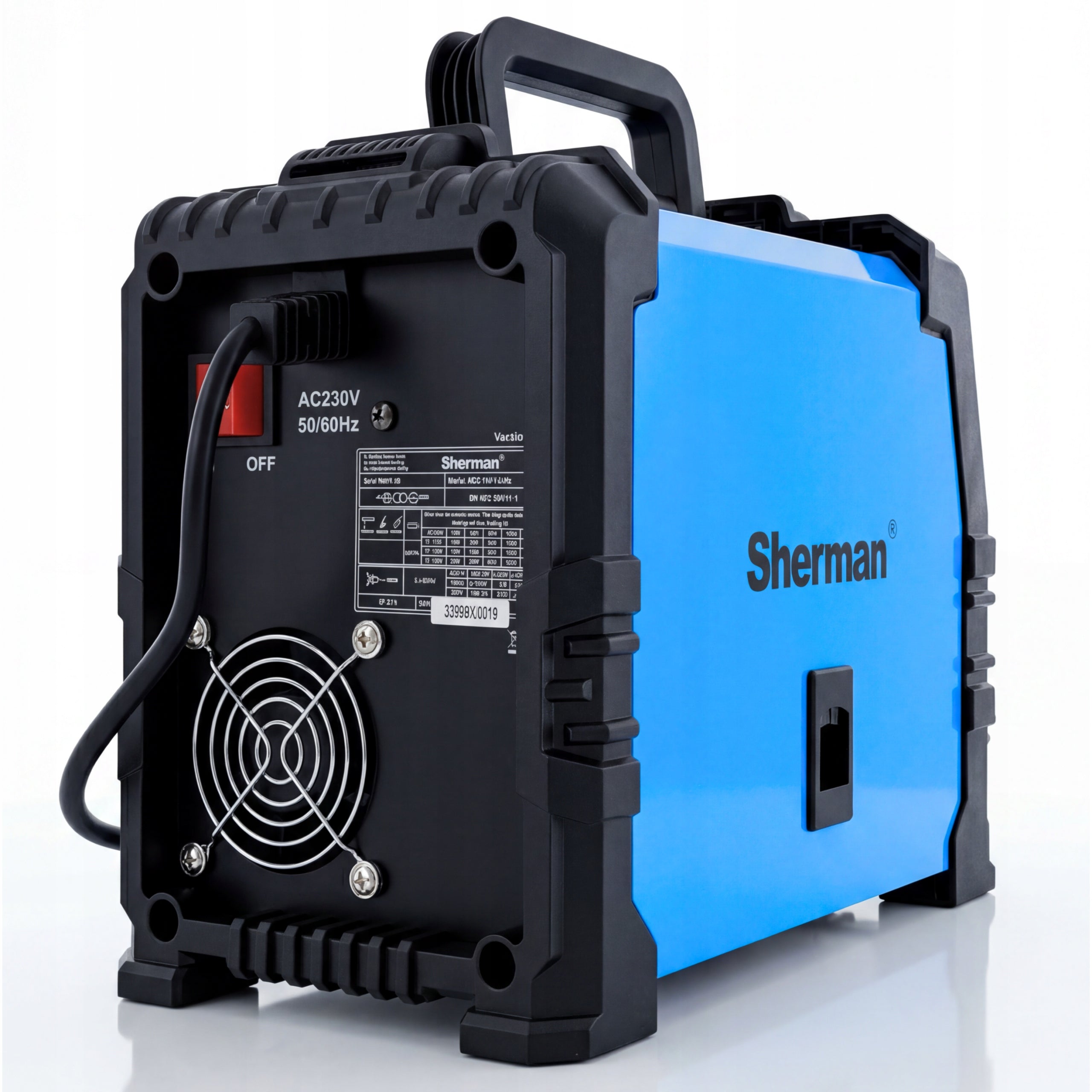INVERTER WELDER 140 FLUX MIG TIG MMA / GAS FREE Sherman Brand Sherman