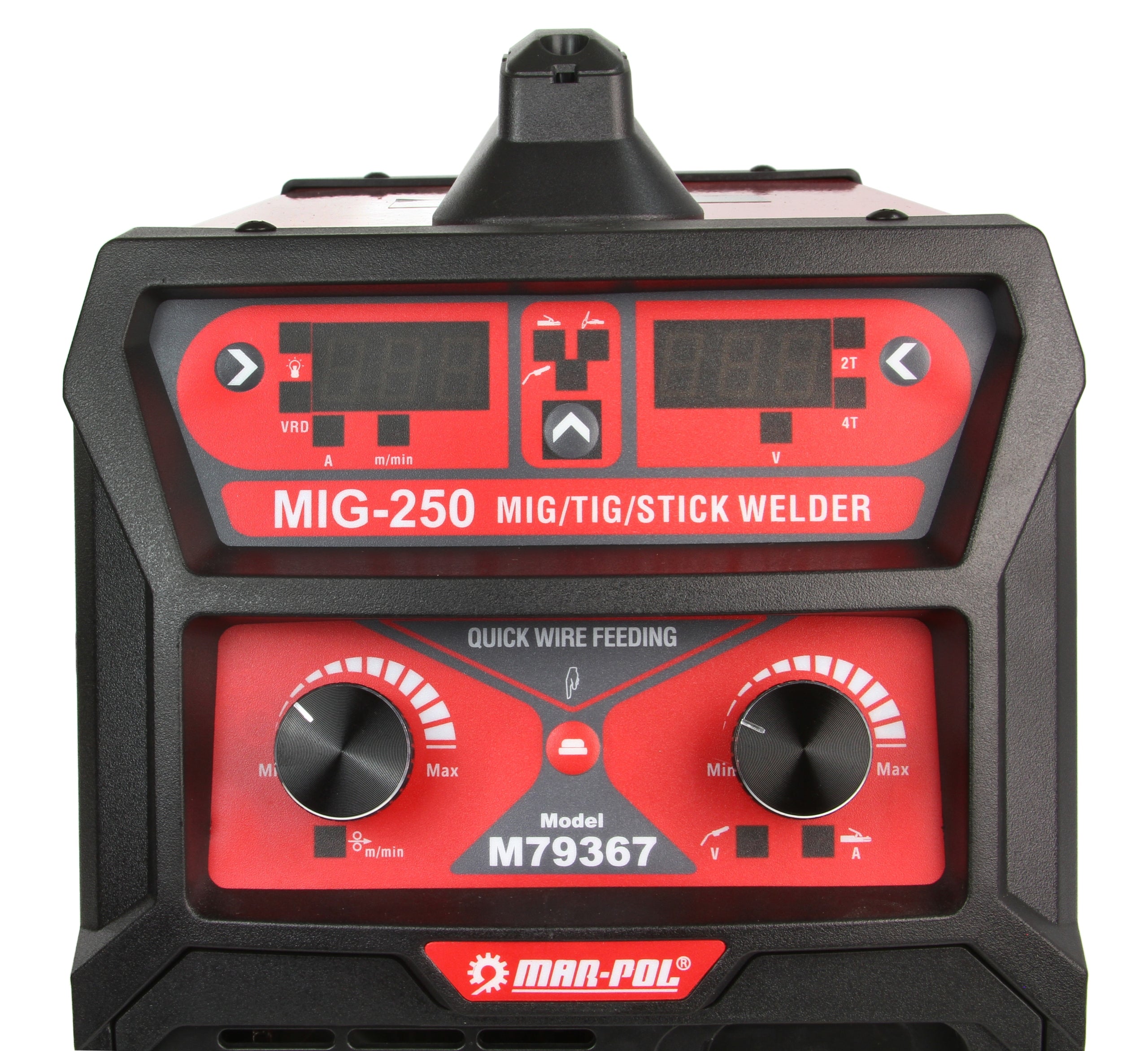 INVERTER WELDER 250A MIGOMAT MIG MMA TIG 3 IN 1 GAS Brand Mar-Pol