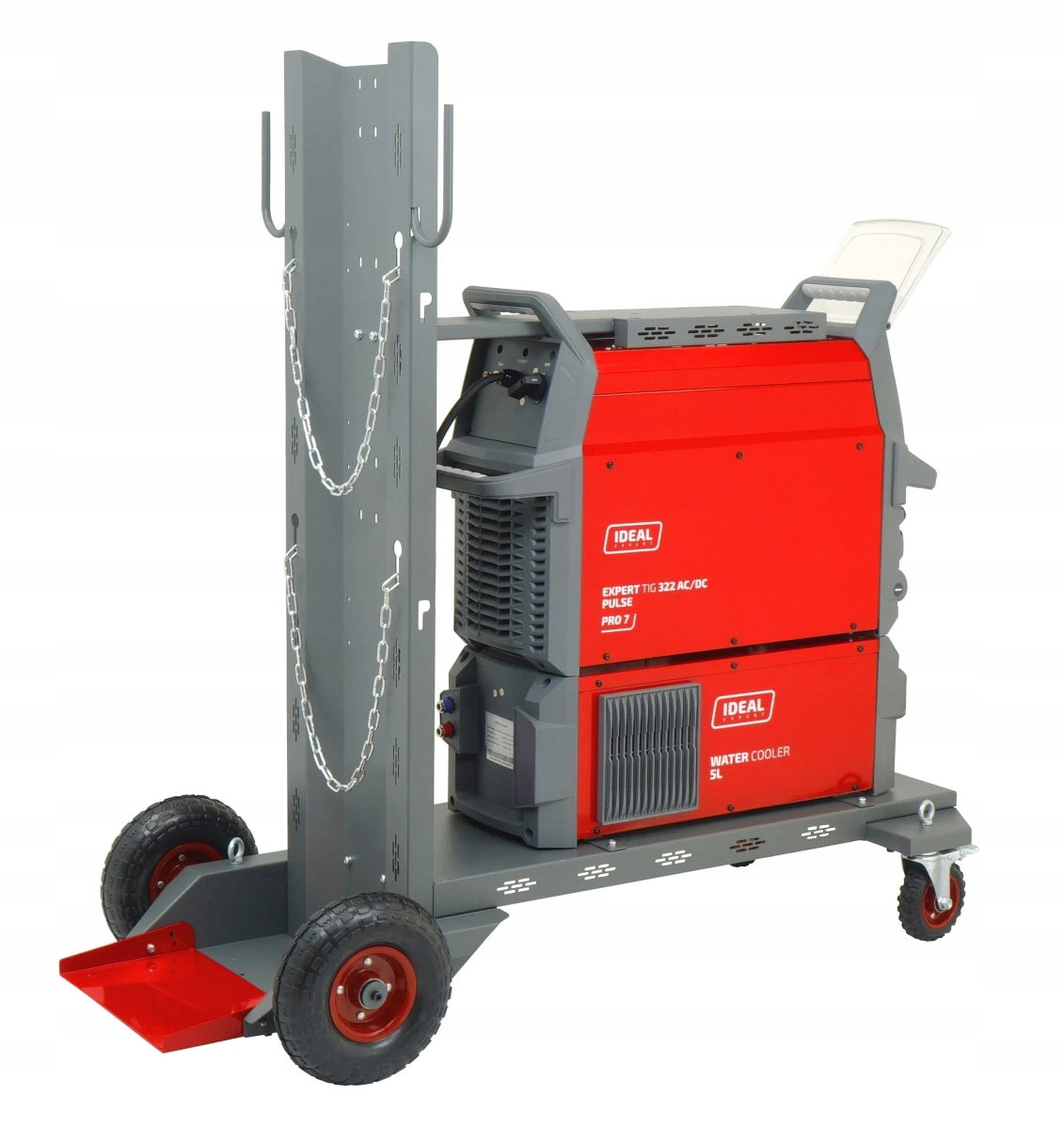 INVERTER WELDER IDEAL EXPERT TIG 322 AC/DC PULSE Pro7 LCD 400V MMA Manufacturer code EXTIG322AC
