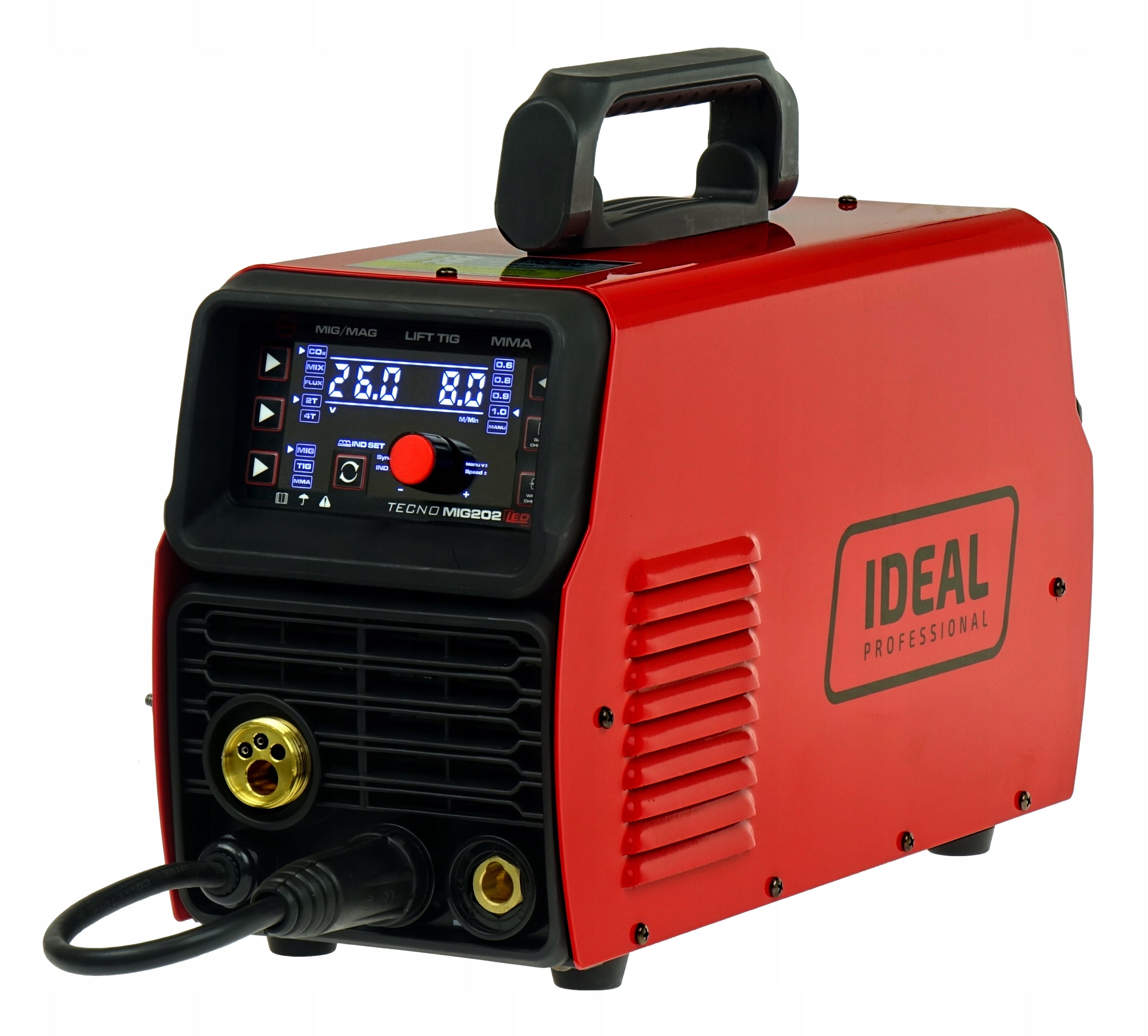INVERTER WELDING MACHINE IDEAL MIG 200A EURO 230V 3IN1 Brand IDEAL