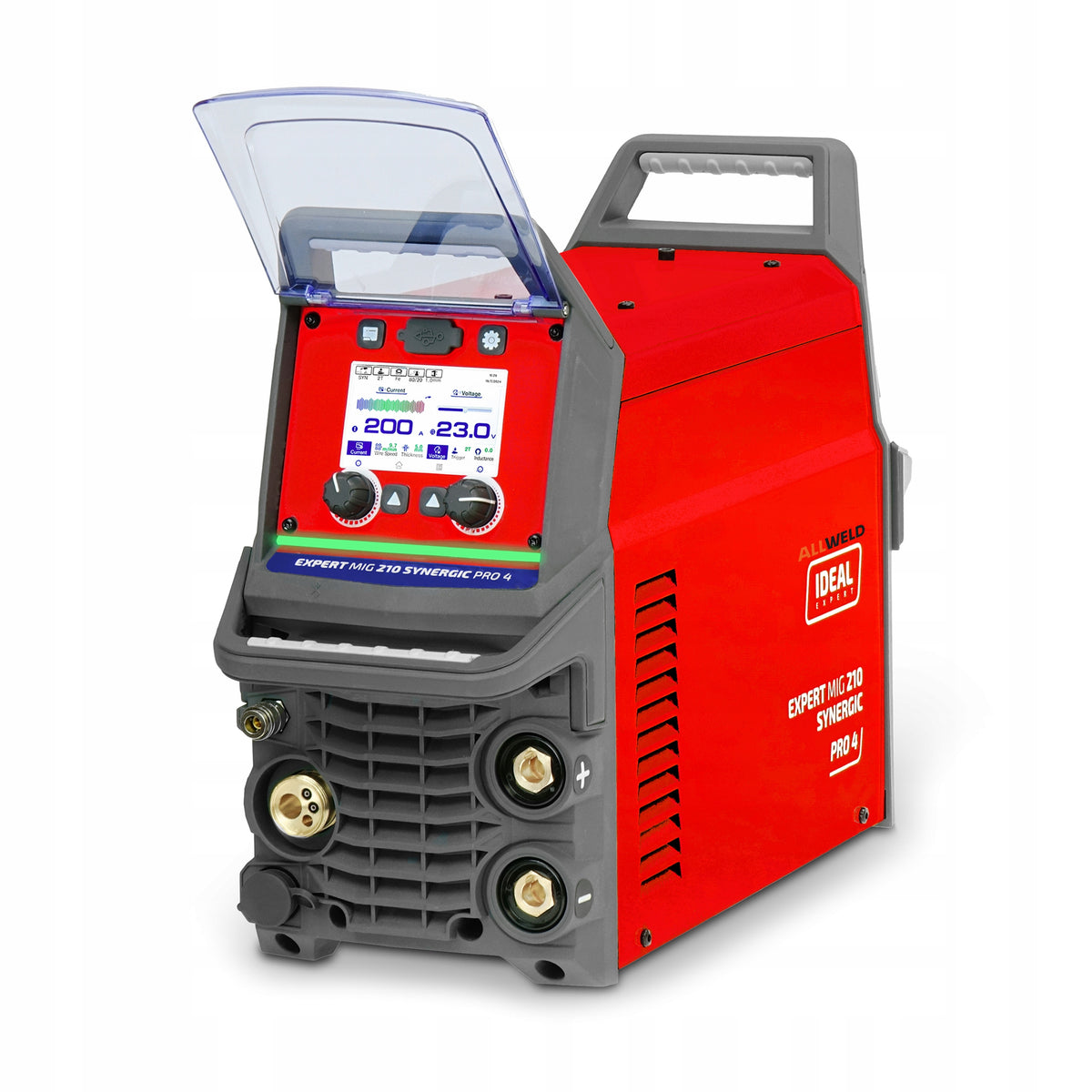 INVERTER WELDING MACHINE IDEAL MIG 210 SYNERGY PRO4 LCD MMA TIG 200A ALUMINIUM Manufacturer code EXMIG210 #ZESTAW1AK