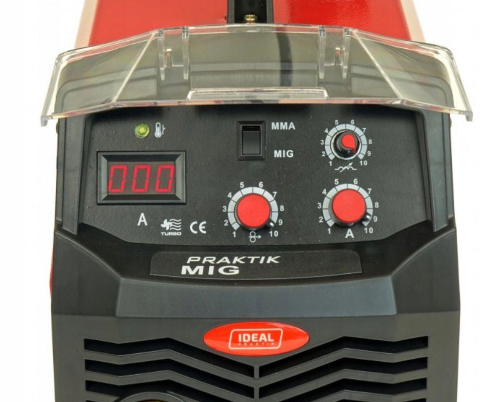 INVERTER WELDING MACHINE IDEAL PRAKTIK MIG 200 SEMI-AUTOMATIC WELDING MMA Brand IDEAL