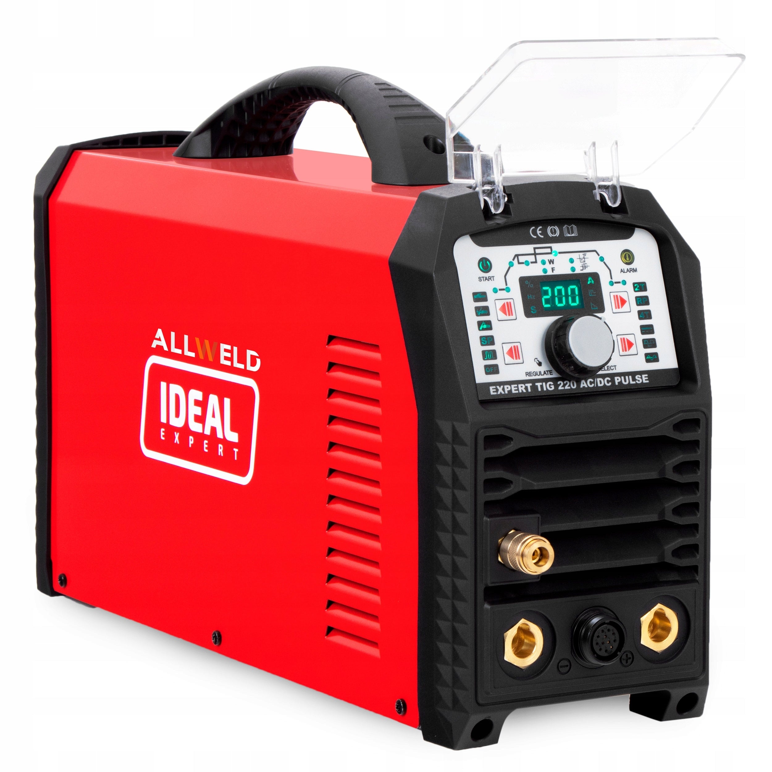 INVERTER WELDING MACHINE IDEAL TIG 220 AC/DC PULSE MMA 200A ALUMINIUM IGBT HF Brand IDEAL