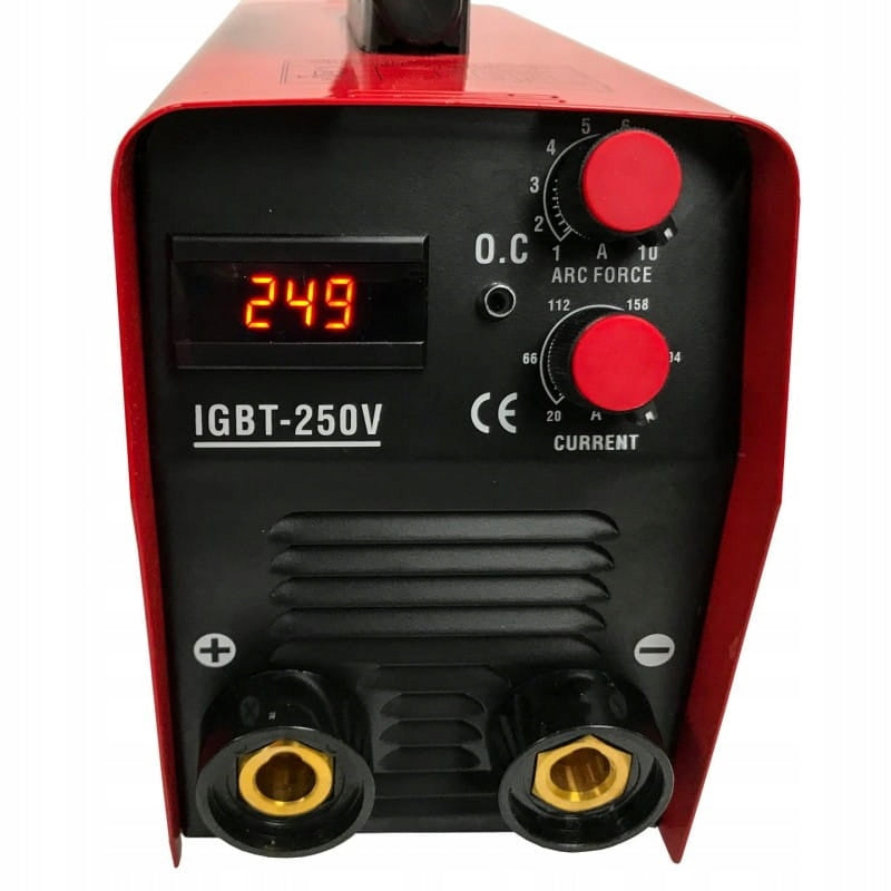 INVERTER WELDING MACHINE IGBT-250V MMA 250A LCD VERKE V75004 Packaging status original