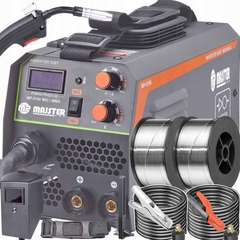 INVERTER WELDING MACHINE IGBT MIG MAG FLUX MMA MIGOMAT STRONG SOLID SEMI-AUTOMATIC
