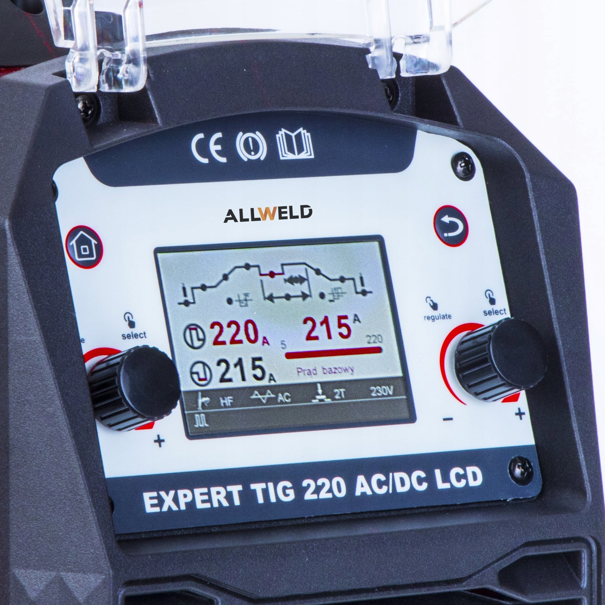 INVERTER WELDING MACHINE INVERTER IDEAL EXPERT TIG 220 AC/DC LCD PULSE MMA IGBT Brand IDEAL