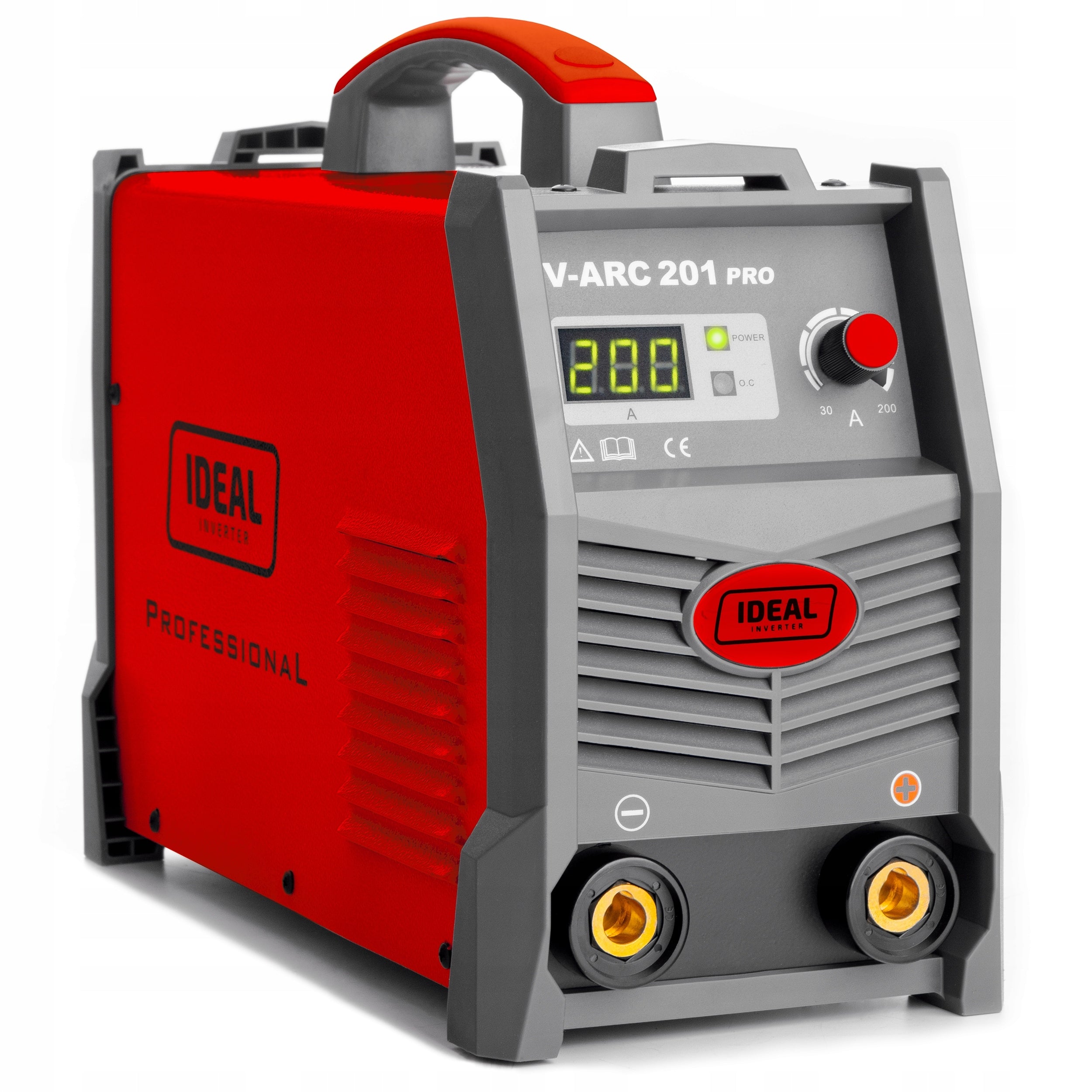 INVERTER WELDING MACHINE INVERTER IDEAL V-ARC 201 PRO 200A 230V MMA TIG DC IGBT Brand IDEAL