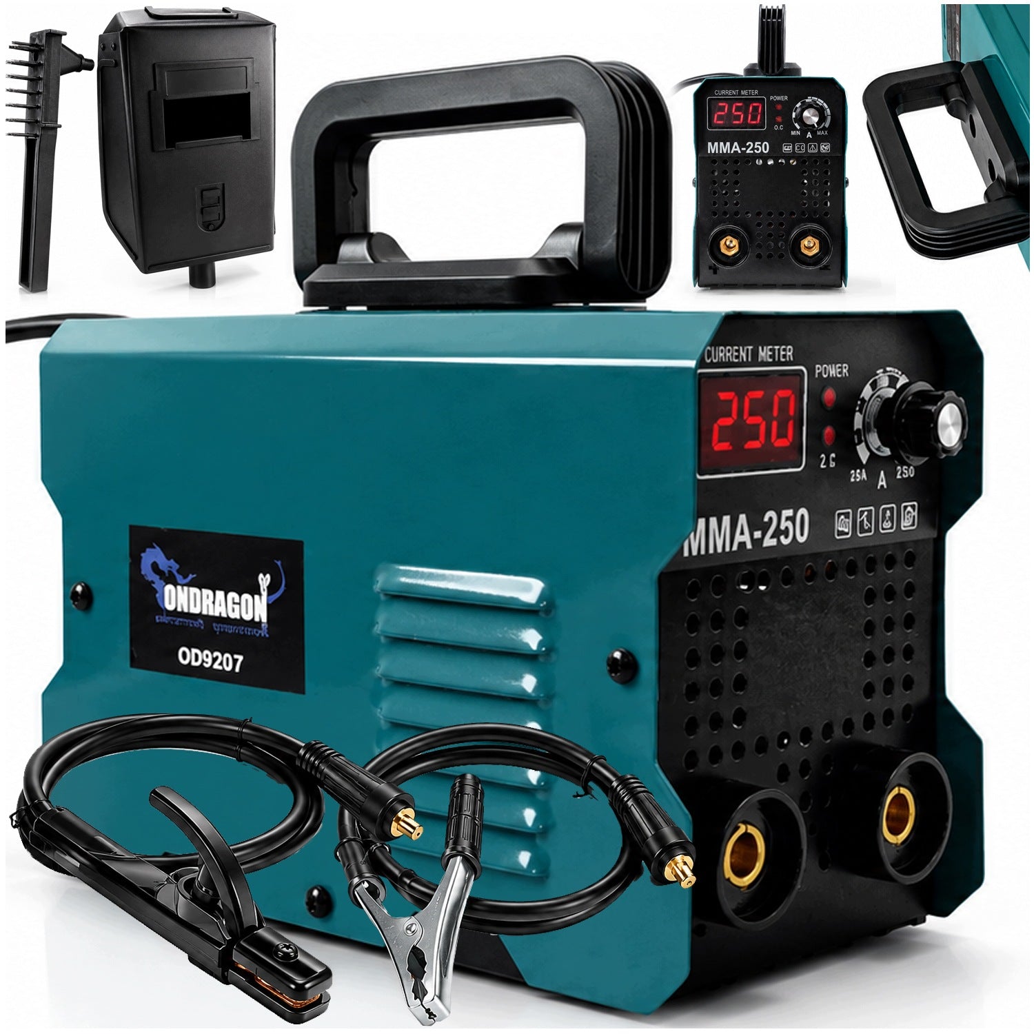 INVERTER WELDING MACHINE INVERTER LCD MMA 250A HOT START ANTI STICK VRD