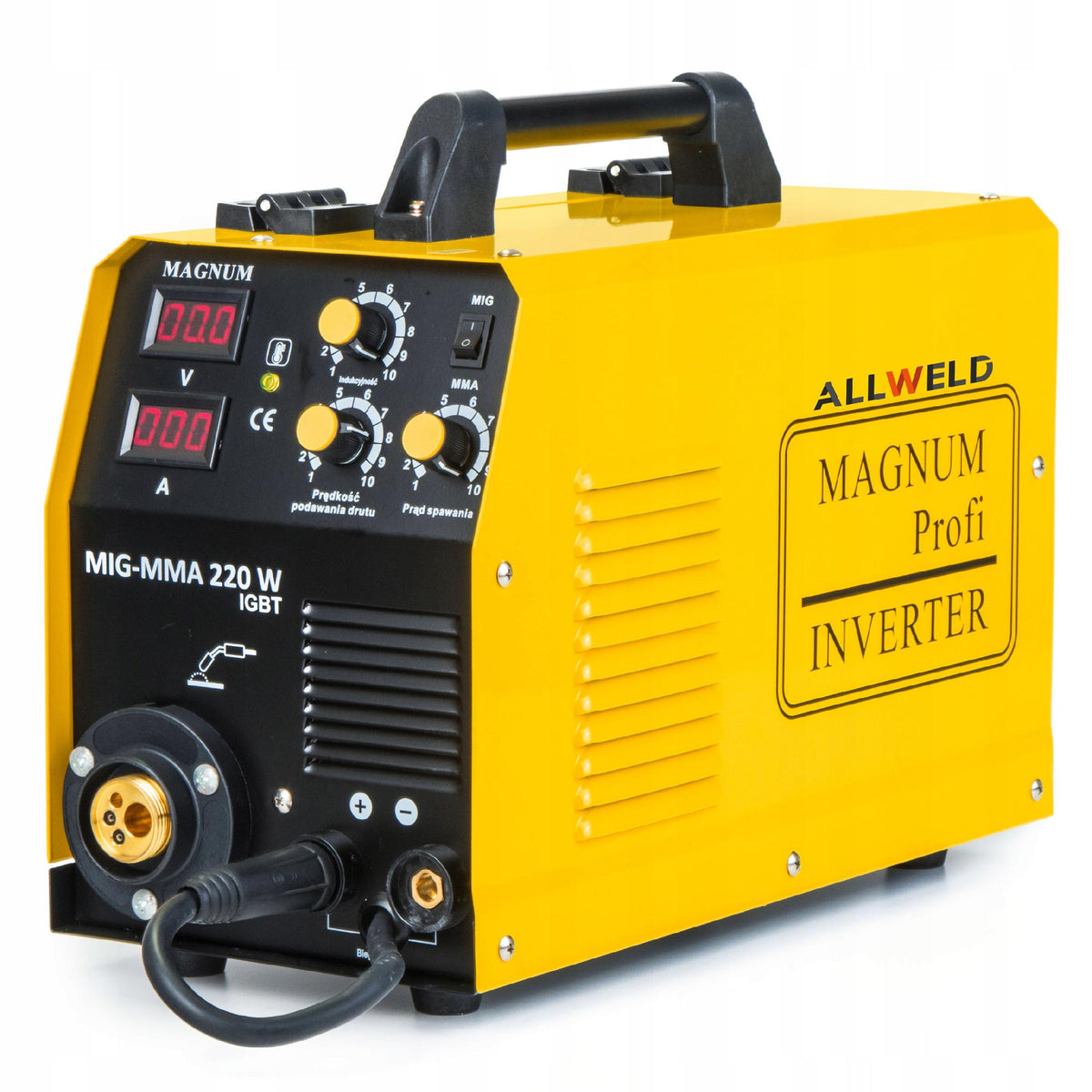 INVERTER WELDING MACHINE INVERTER MAGNUM MIG 220W MMA ALU 200A 230V IGBT SET Packaging status original