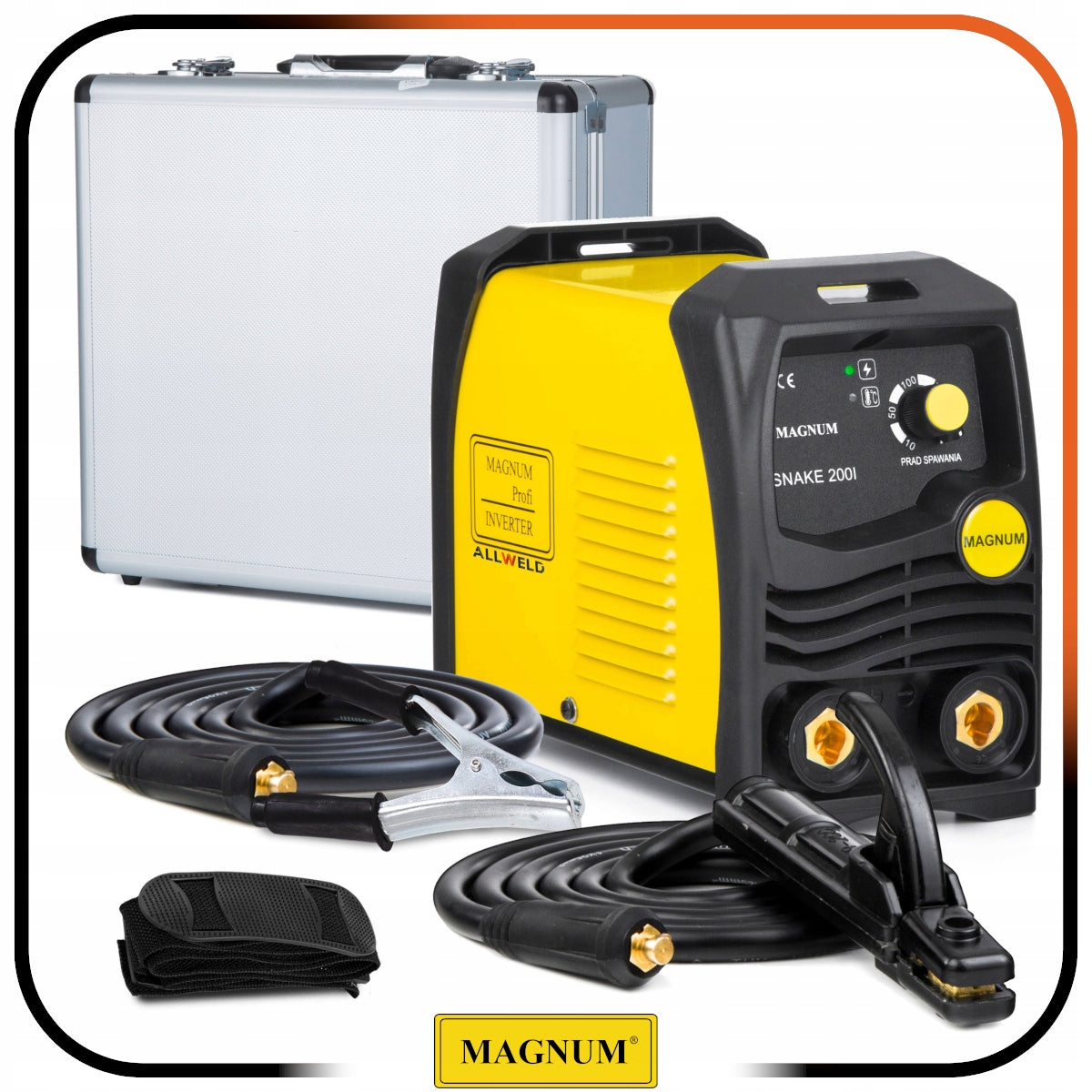 INVERTER WELDING MACHINE INVERTER MAGNUM SNAKE 200I MMA TIG LIFT 230V 200A IGBT Brand Magnum