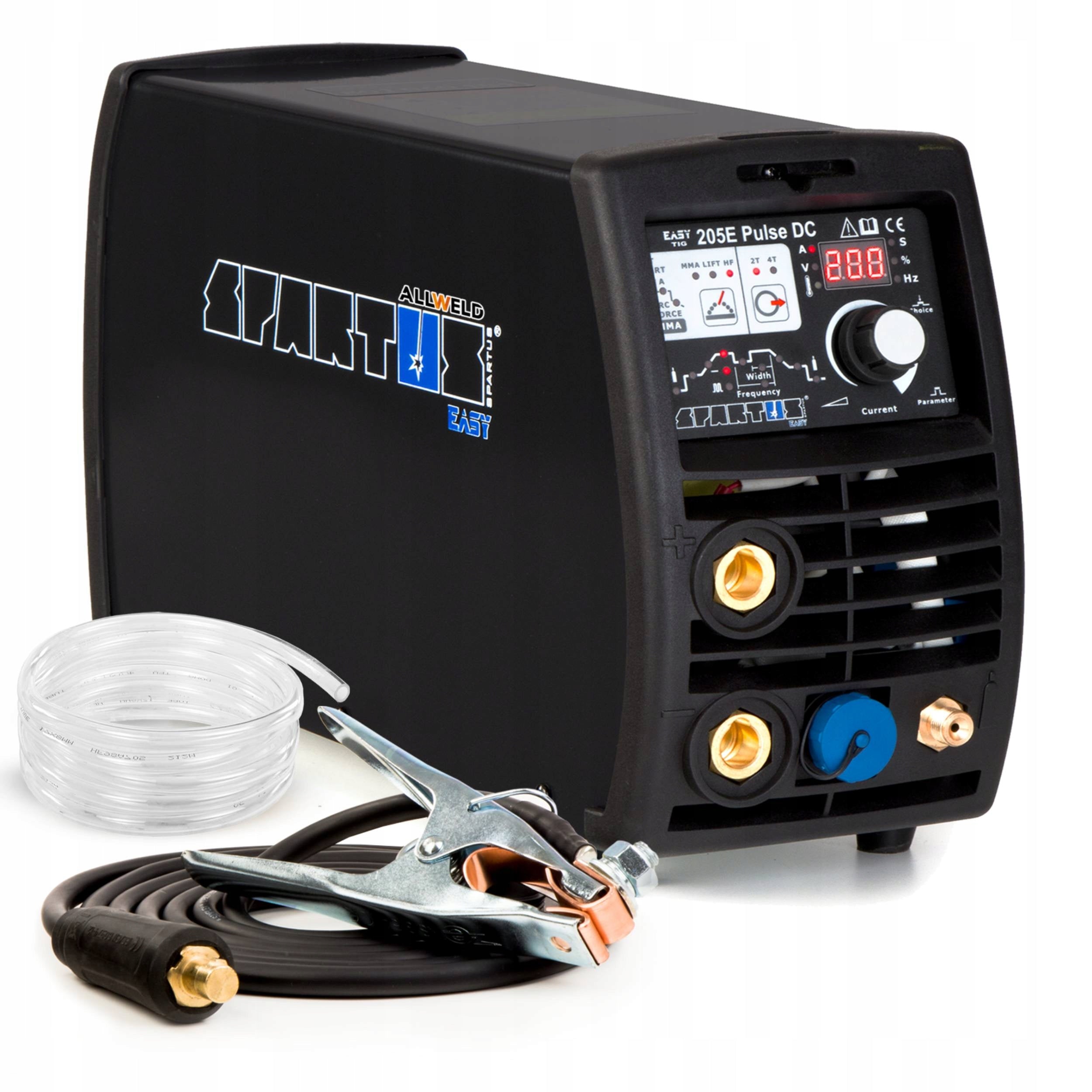 INVERTER WELDING MACHINE INVERTER SPARTUS EASY TIG 205E PULSE DC MMA 230V 200A