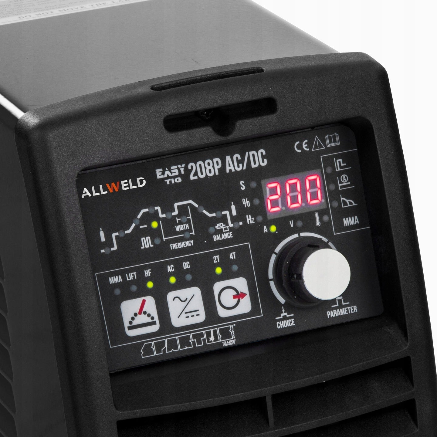 INVERTER WELDING MACHINE INVERTER SPARTUS EASY TIG 208P AC/DC MMA PULSE 200A ALU EAN (GTIN) 5900391242308