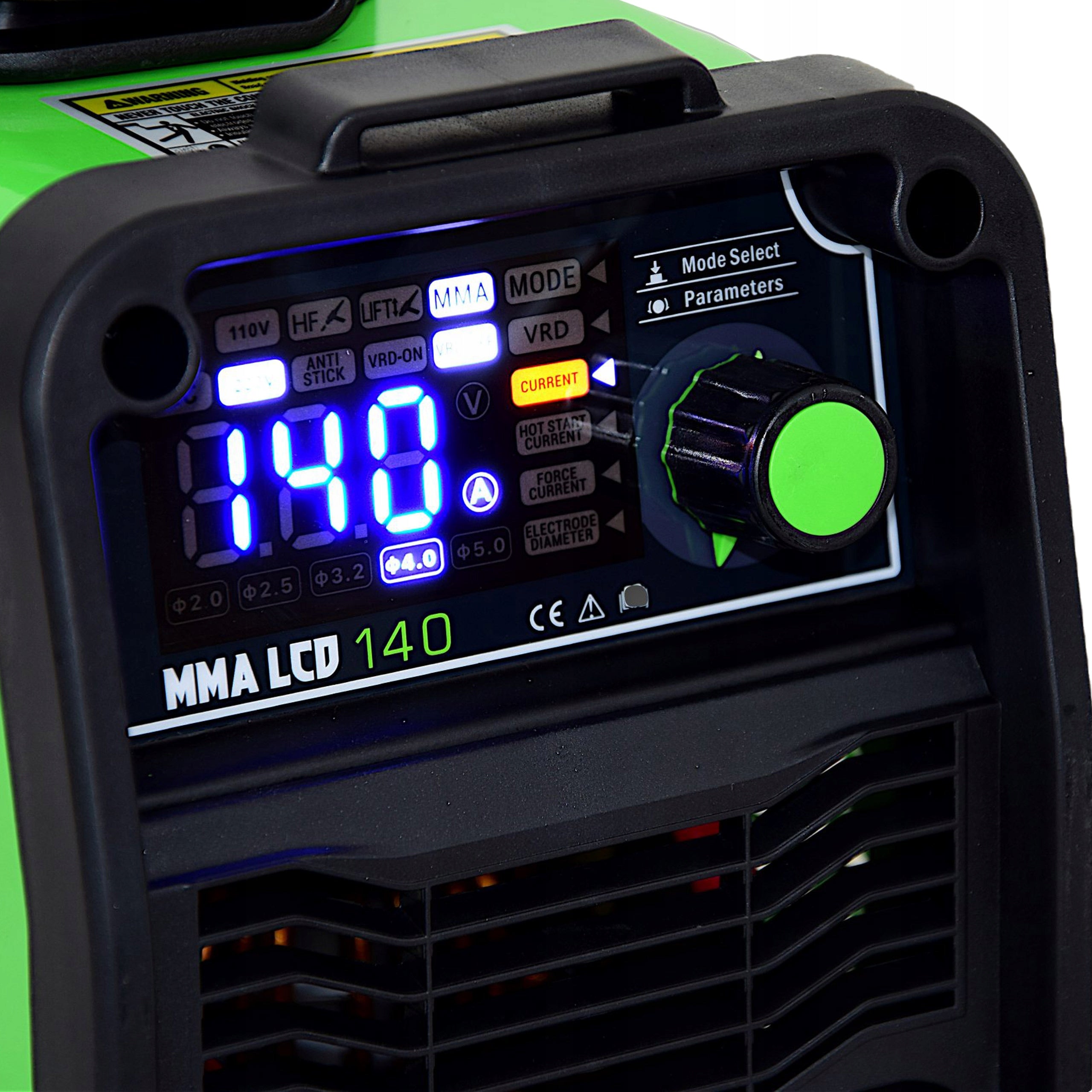 INVERTER WELDING MACHINE INVERTER TRAFILUX MMA LCD 140 TIG 230V 140A IGBT VRD Brand Trafilux
