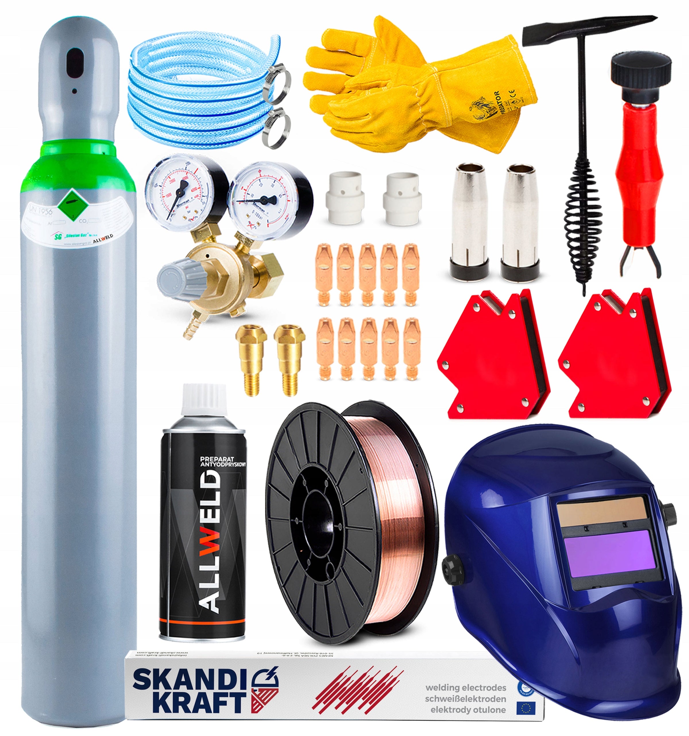 INVERTER WELDING MACHINE MAGNUM MIG 240 DUAL PULSE MMA TIG ALUMINIUM 240A 3IN1 Manufacturer code U MI 240 DP MAPR2-24-N