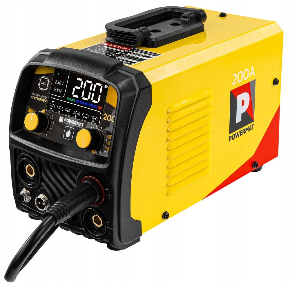 INVERTER WELDING MACHINE MIGOMAT 200A MIG MAG MMA TIG LIFT FLUX SET MASK Manufacturer code PM1554