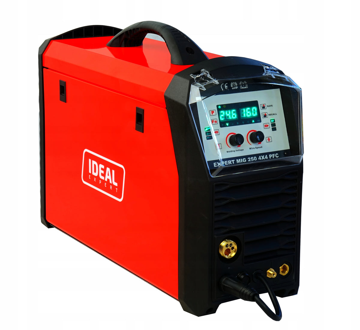 INVERTER WELDING MACHINE MIGOMAT IDEAL EXPERT 250 4X4 PFC SYNERGY 250A 230V 4T EAN (GTIN) 5905031002960