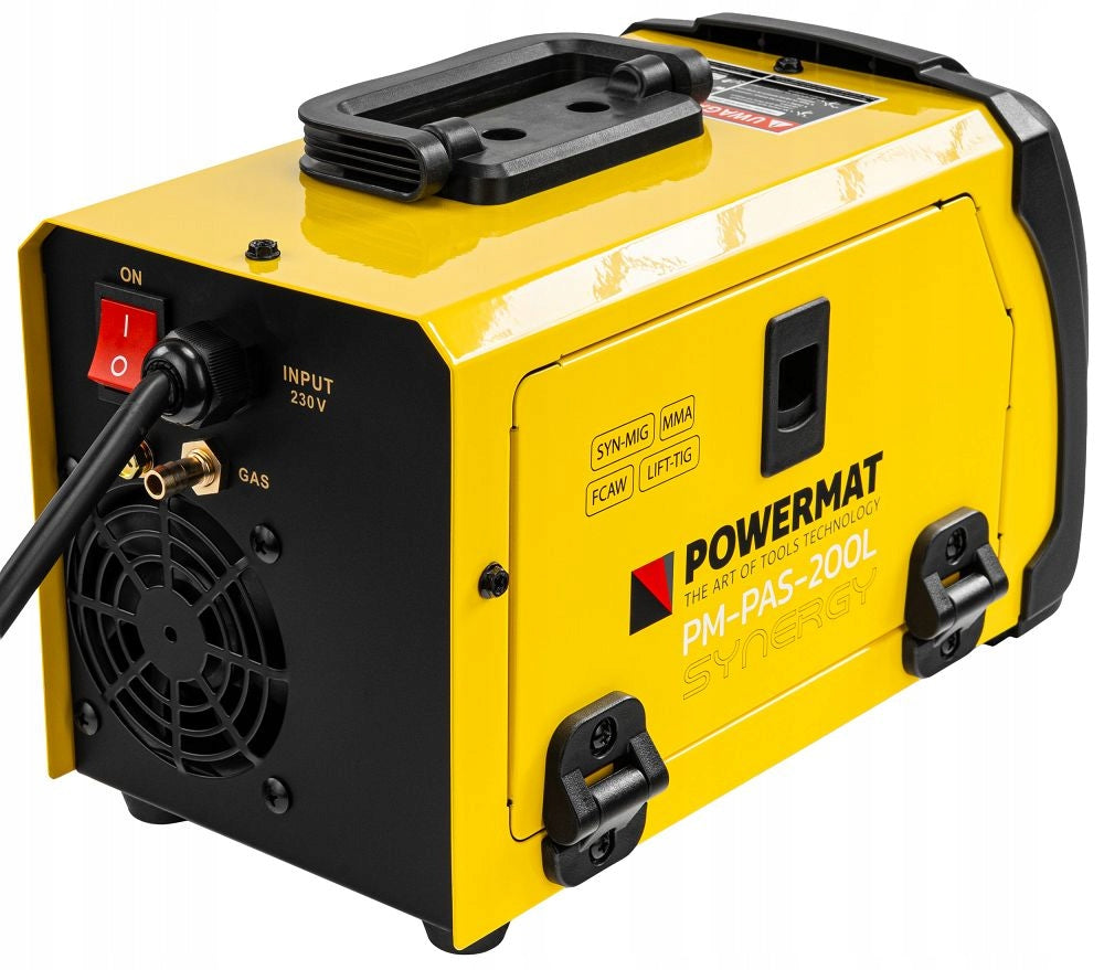 INVERTER WELDING MACHINE MIGOMAT SEMI-AUTOMATIC 200A MIG MAG MMA TIG LIFT SYNERGY Power consumption 10.5 kVA