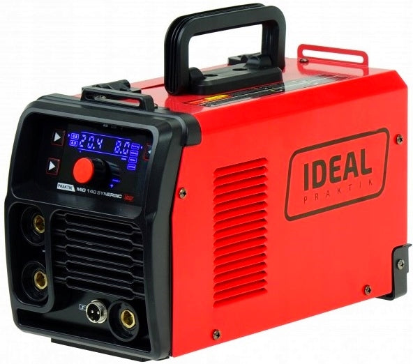 INVERTER WELDING MACHINE MIGOMAT SEMI-AUTOMATIC IDEAL PRAKTIK MIG 140 SYNERGIC LED Manufacturer code PMIG140 LED