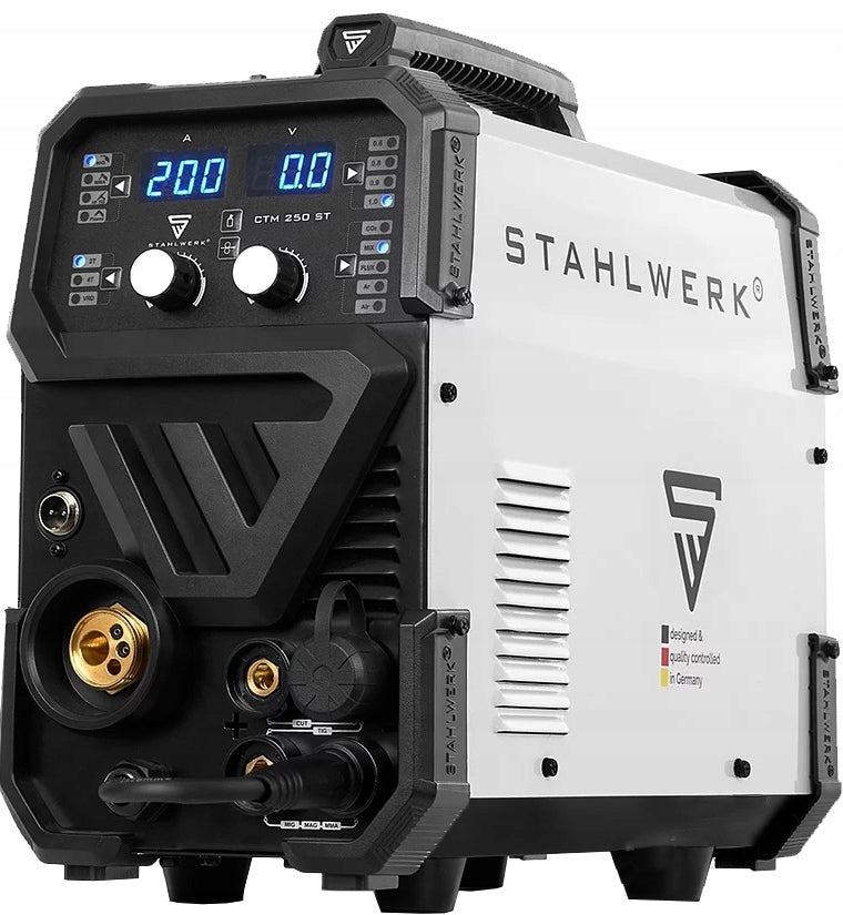 INVERTER WELDING MACHINE MIGOMAT SEMI-AUTOMATIC STAHLWERK CTM-250 ST 4IN1 PLASMA TIG Manufacturer code 6910