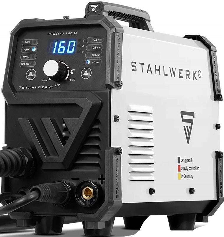 INVERTER WELDING MACHINE MIGOMAT STAHLWERK MIG/MAG 160M SYNERGY 160A MMA TIG Manufacturer code 6912