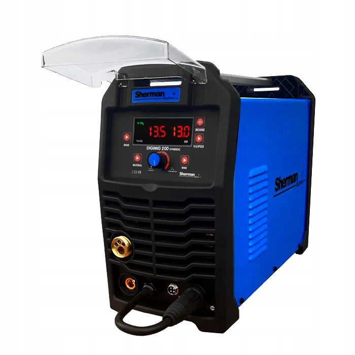 INVERTER WELDING MACHINE SHERMAN DIGIMIG 200 SYNERGY Brand Sherman