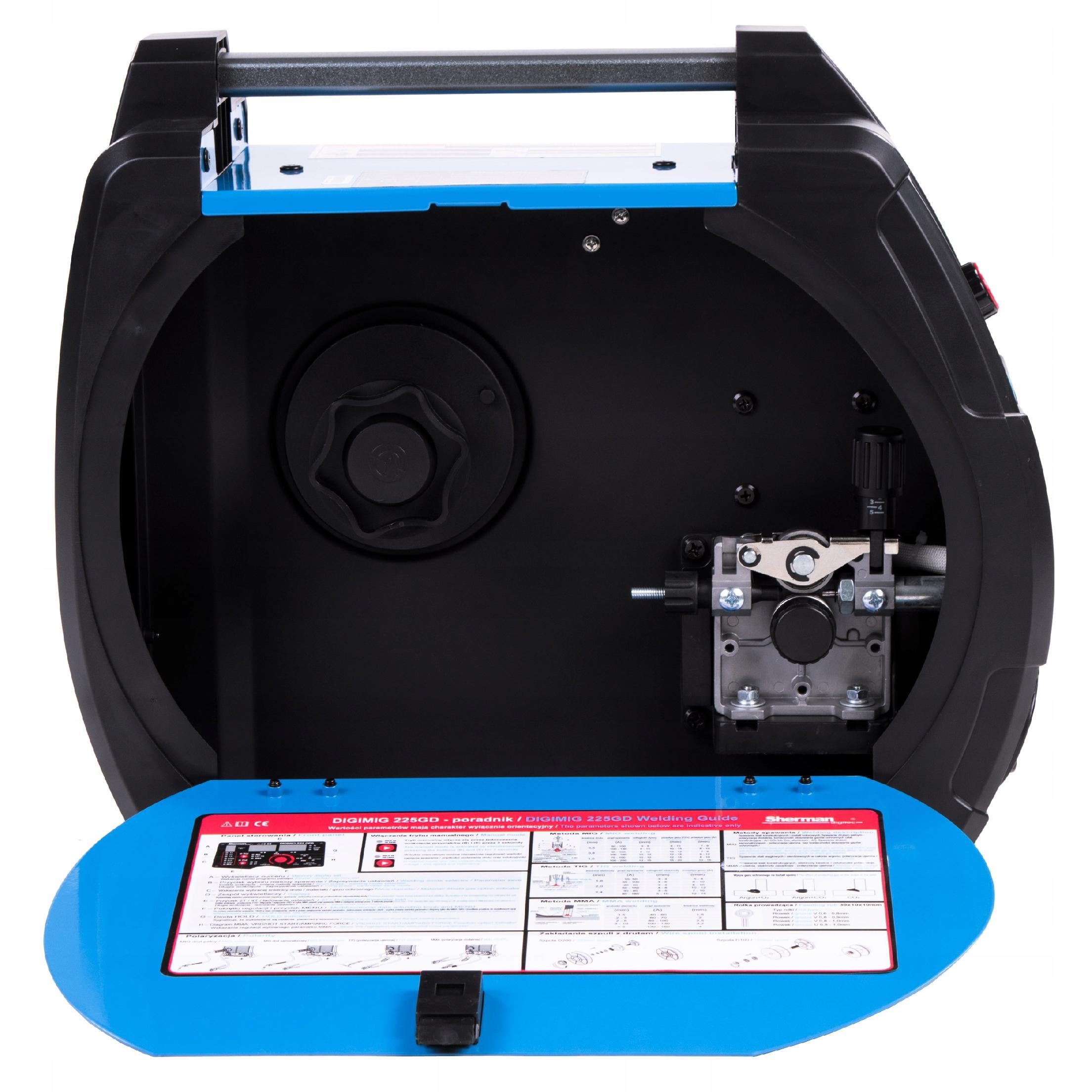 INVERTER WELDING MACHINE SHERMAN SHERMAN DIGIMIG 225 GDS MIG MAG MMA TIG 230V EAN (GTIN) 5907195561932