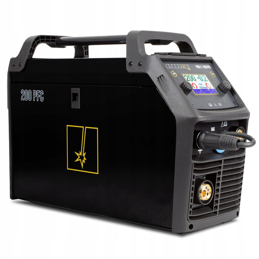 INVERTER WELDING MACHINE SPARTUS MIG 200 PFC MMA TIG IGBT ALUMINIUM SYNERGY Brand Spartus