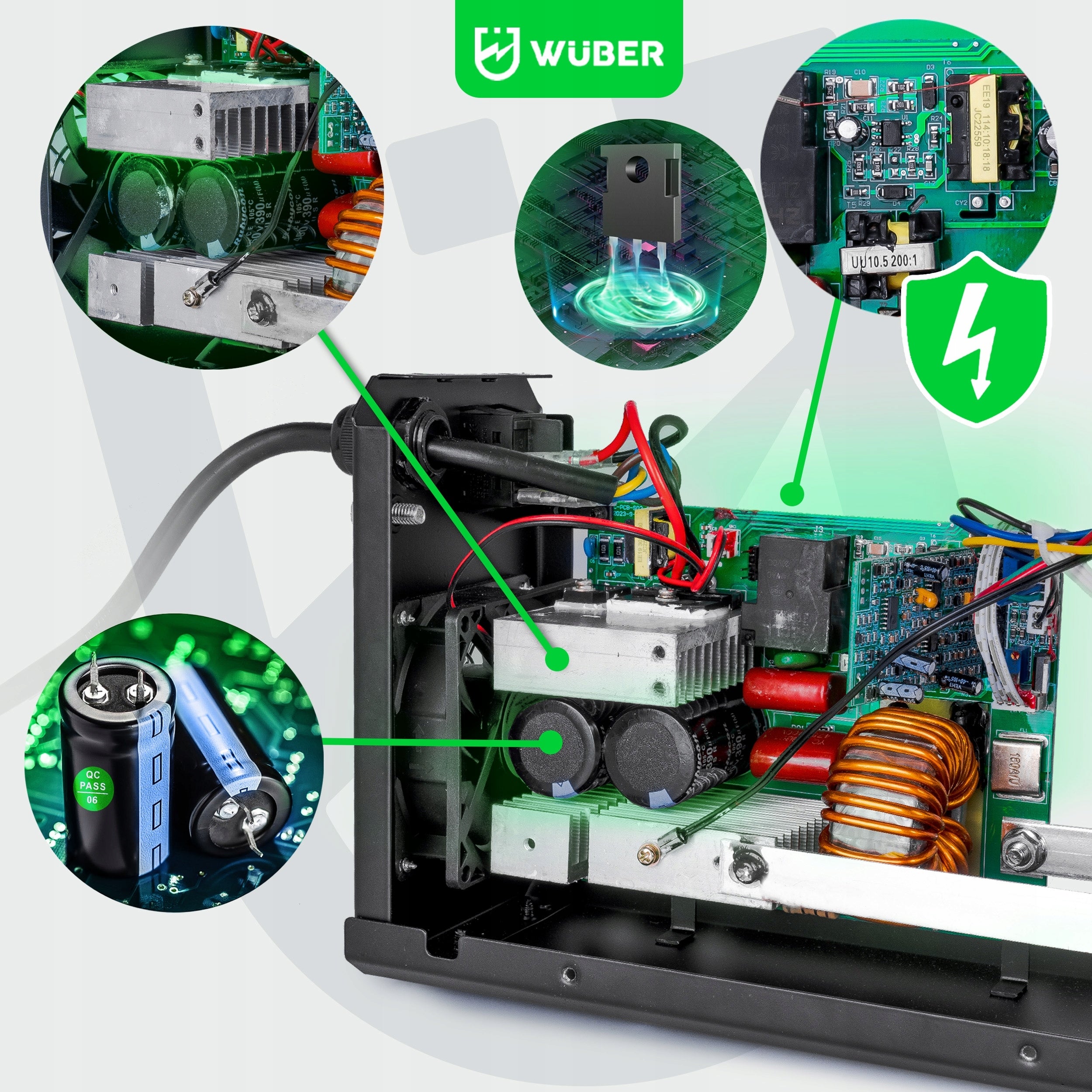 INVERTER WELDING MACHINE STRONG IGBT MMA HOT START ANTI STICK 315A Manufacturer code W18001