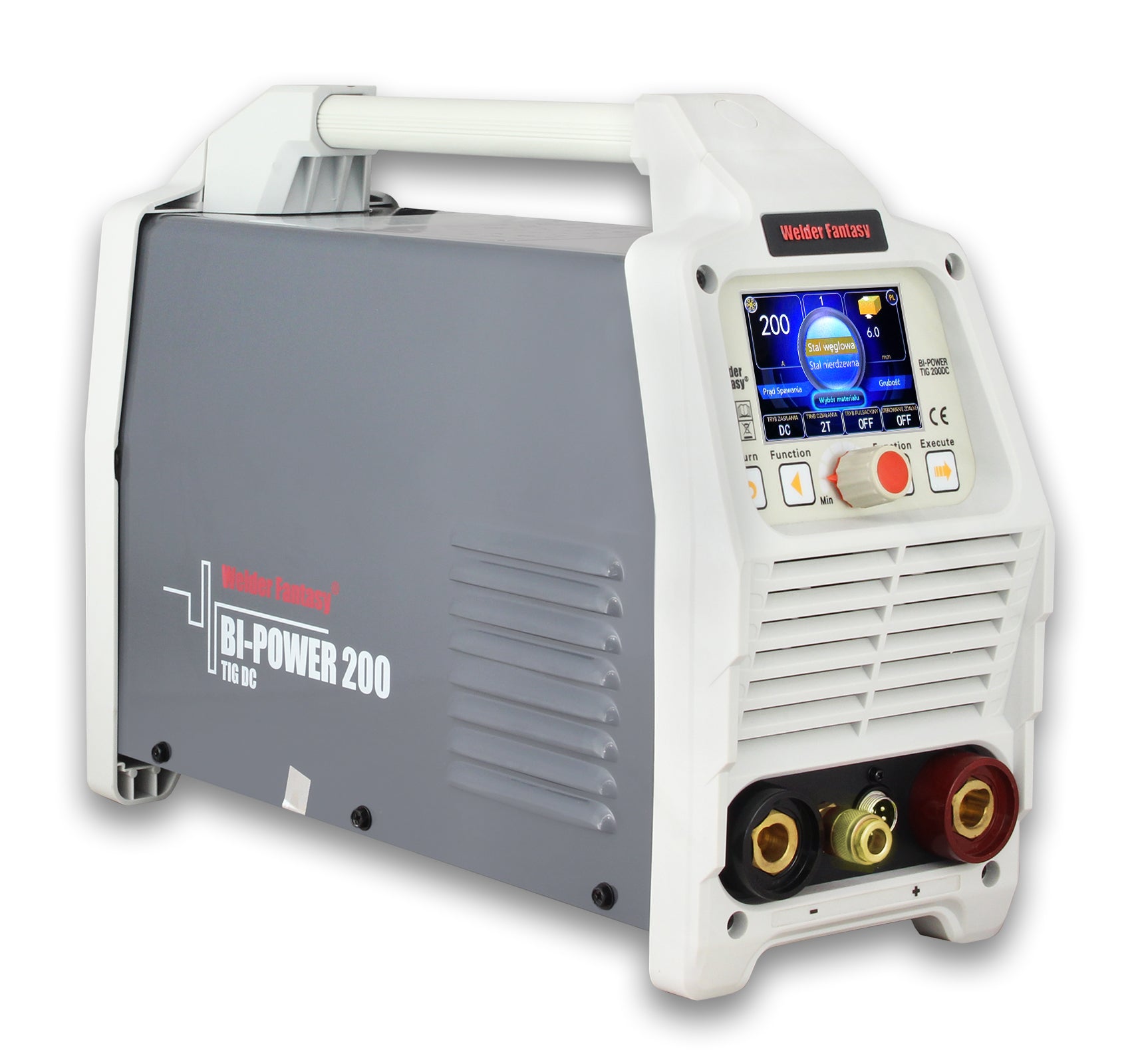 INVERTER WELDING MACHINE TIG DC BI-POWER 200 PULSE SYNERGY SPOT MMA EAN (GTIN) 5906150862916