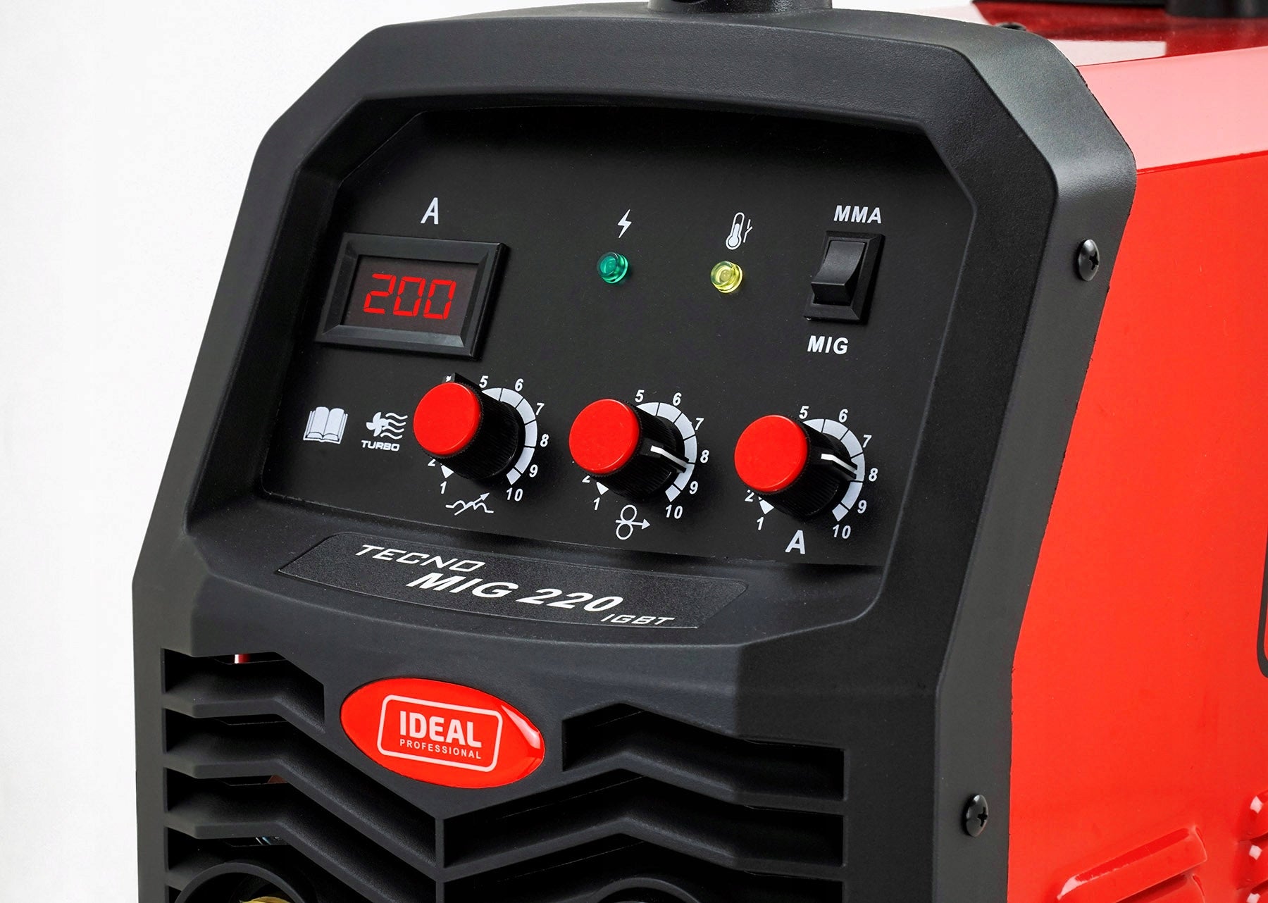 INVERTER Welder MIGOMAT MIG MAG MMA 230V 220A IDEAL SET IGBT 3IN1 EAN (GTIN) 5904624004916