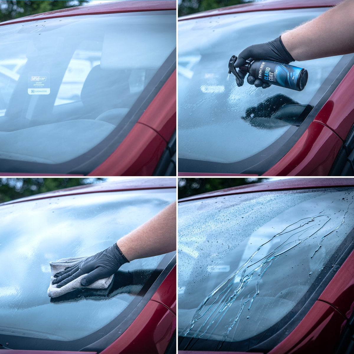 INVISIBLE COATING FOR CAR WINDOWS WIPER 250ml + MICROFIBER Manufacturer's catalog number ZESTAW WYCIERACZKA 250ML