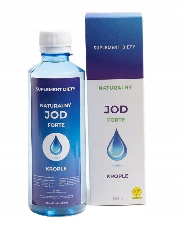 IODINE FORTE NATURAL IODINE concentrate WITH MINERALS 300ml