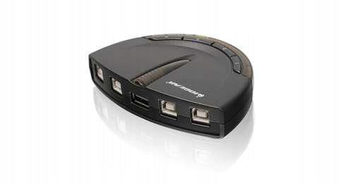 IOGEAR 4-Port PrinterShare USB Hub (GUB431)