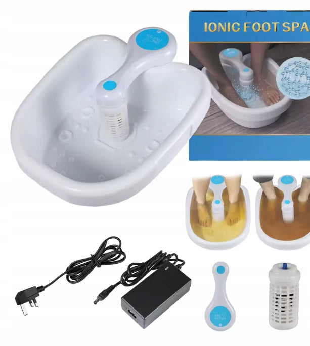 IONIC FOOT BATH WITH MASSAGE CLEANSING AND DEEP RELAXATION DETOX SET Manufacturer code MASAŻER JONOWA WANNA DO STÓP Z MASAŻEM