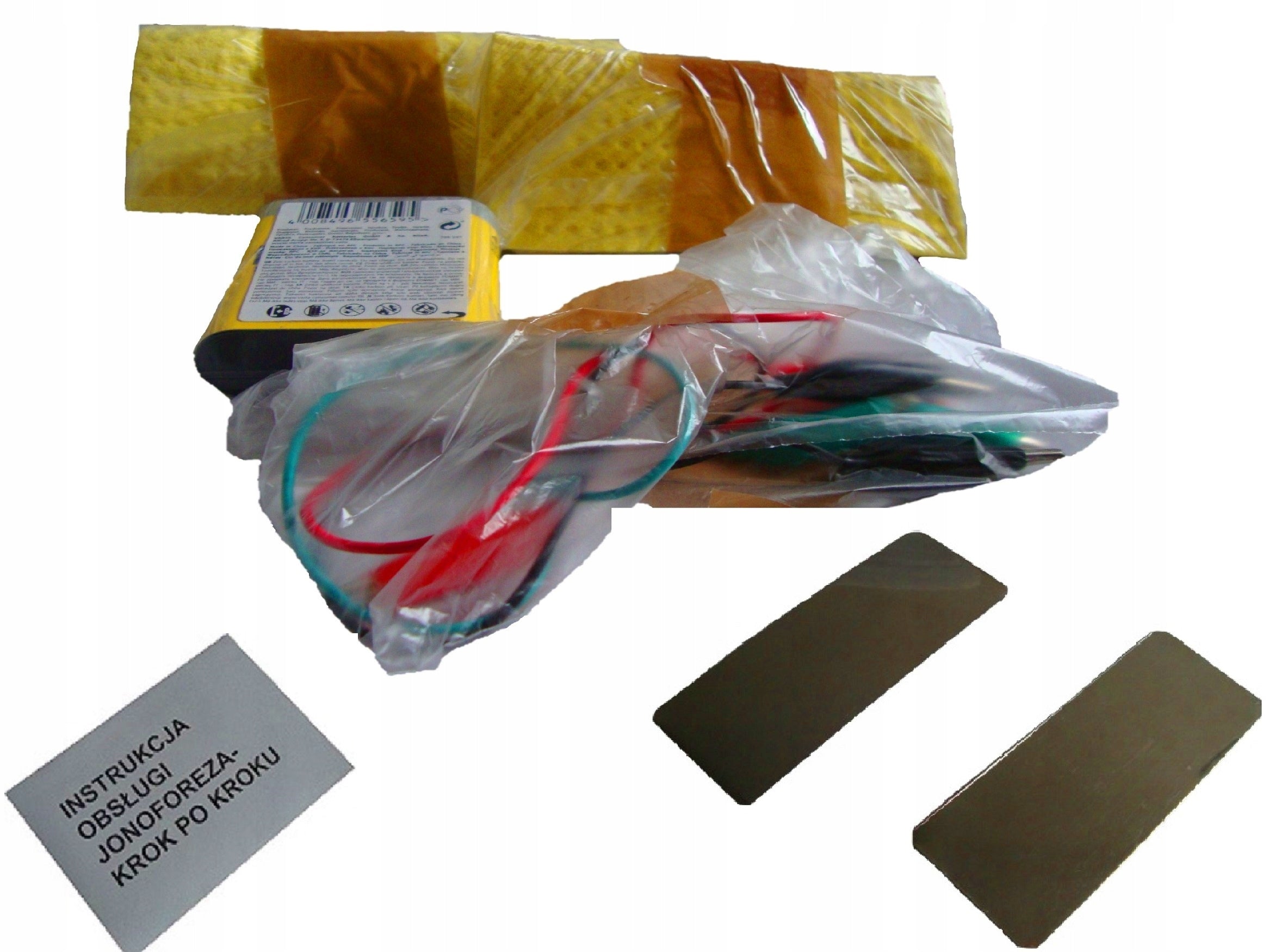 IONTOPHORESIS BOX WILL CURE SWEATING HYPERHIDROSIS ARMPITS SWEATY ARMPITS Color transparent