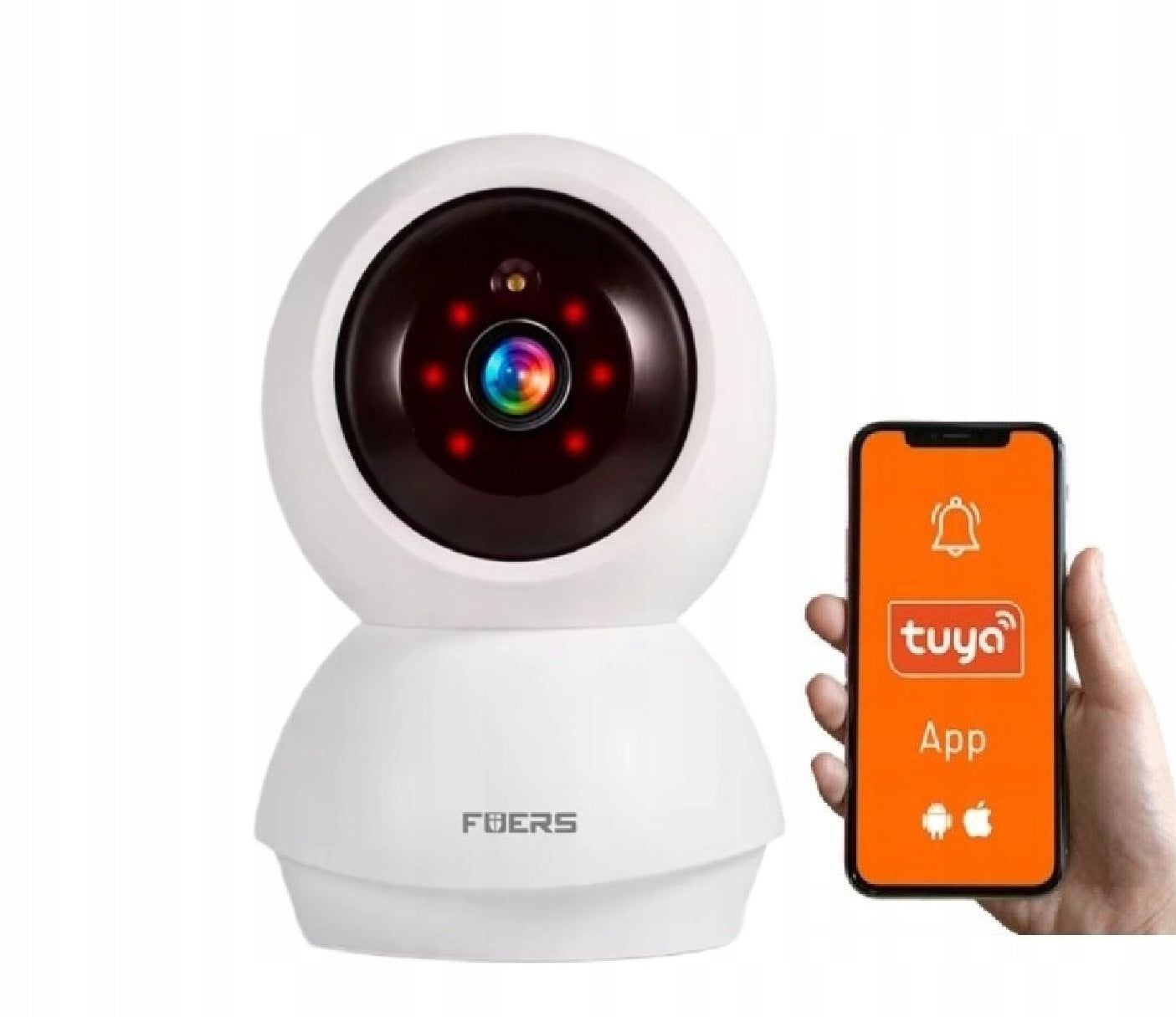 IP 5MP CAMERA COMPATIBLE WITH TUYA SMART LIFE WIFI - BABY MONITOR