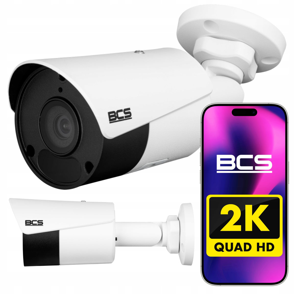 IP CAMERA 4Mpx BCS-P-TIP14FSR5 IR50m DETECTION WDR APPLICATION DORI IP67
