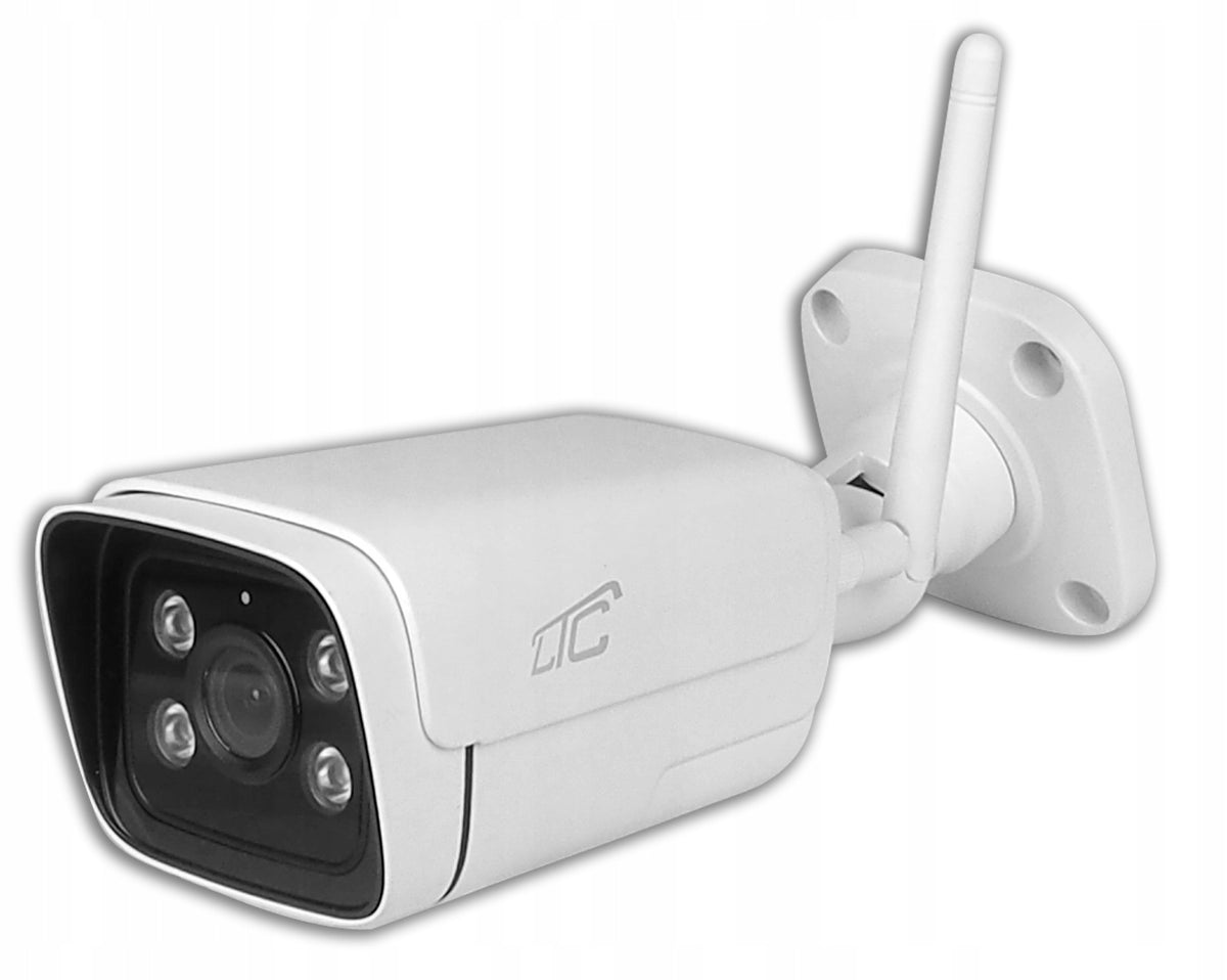 IP CAMERA WiFi & LAN BULLET OUTDOOR 4MPX INFRARED APP IOS ANDROID Brand LTC