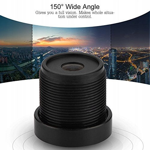 IP CCTV LENS WIDE ANGLE 150 FISH EYE 2 1MM M12 FOR HOME CAMERA Model SWC5908151091432