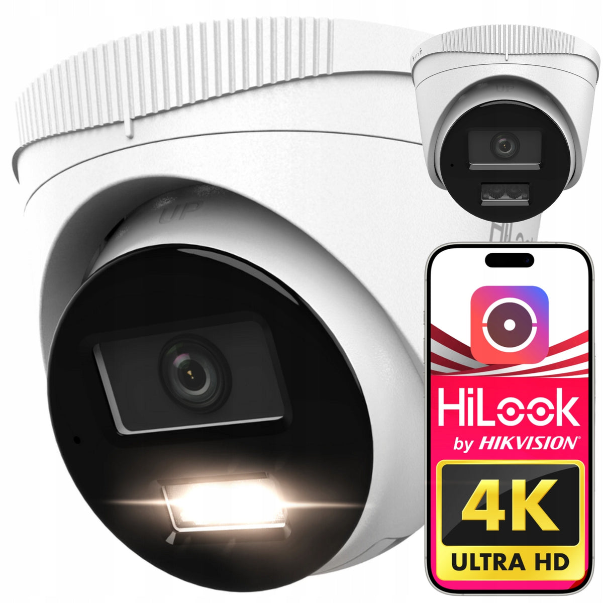 IP Camera 4x IPC-T280HA-LU 8MPX IR30M SMART HYBRID LIGHT DETECTION Packaging status original